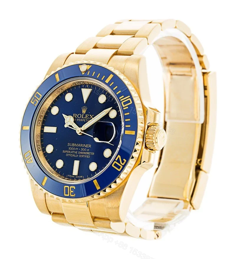 View 2 of Superclone Rolex Submariner Blue Dial 116618LB
