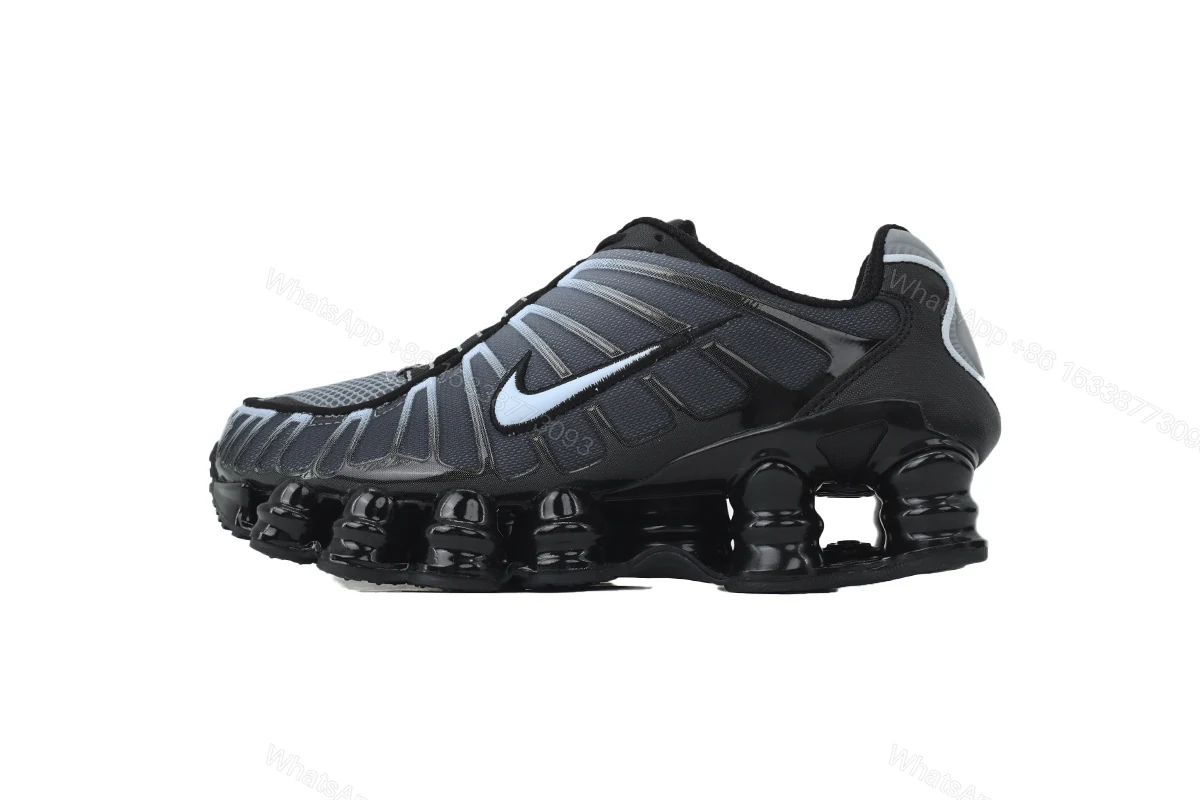 View 9 of Nike Shox TL 'Black Celestine Blue' IF6202-002