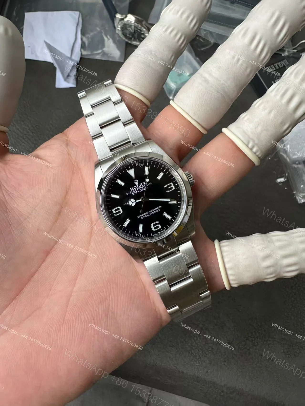 View 5 of Rolex Explorer M124270-0001 1:1 Replica Black Dial 36MM 3230 Movement Super Clone Watch