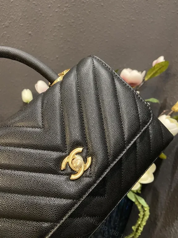 View 5 of Chanel-Inspired Quilted Leather Bag: Compact Luxury Crossbody