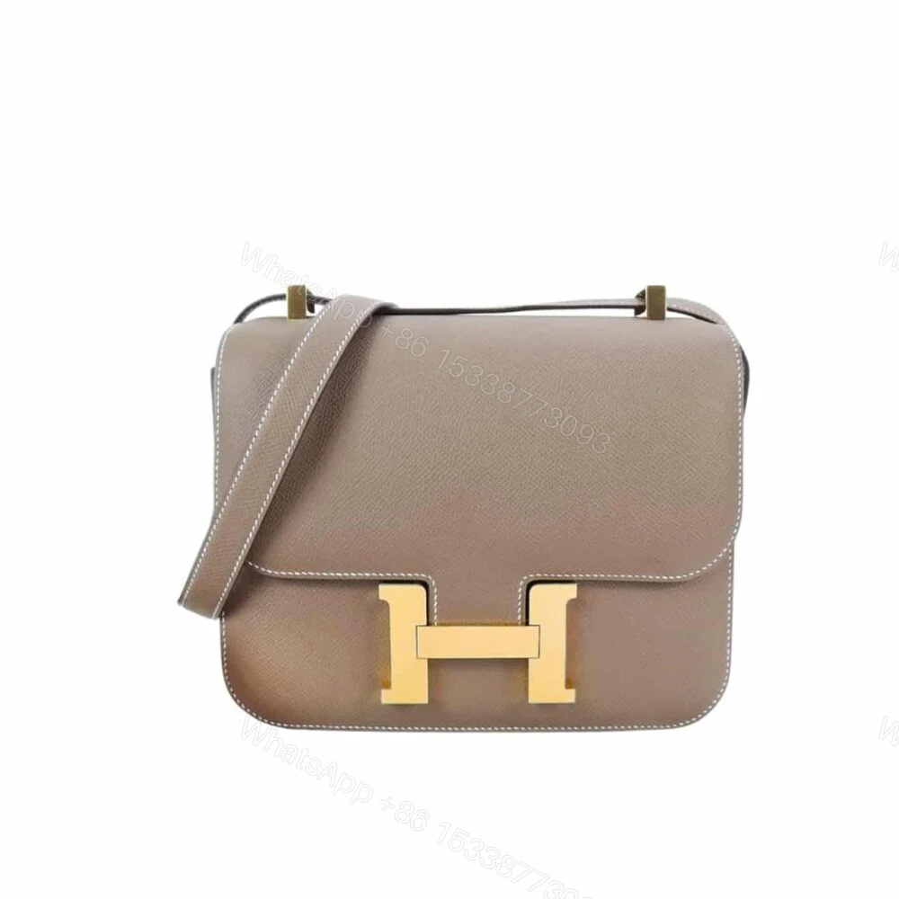 Hermes Constance Epsom CK18 Etoupe Rose Gold Hardware 18Cm — view 1