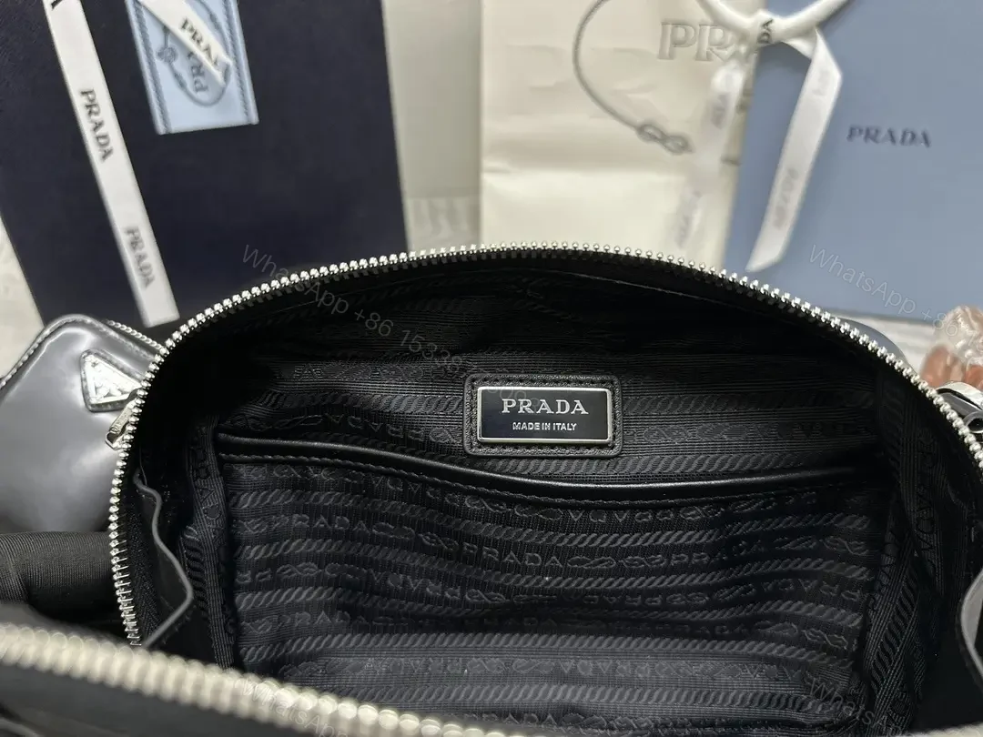 View 5 of Minimalist Black Leather Crossbody System: Modular Luxury Bag