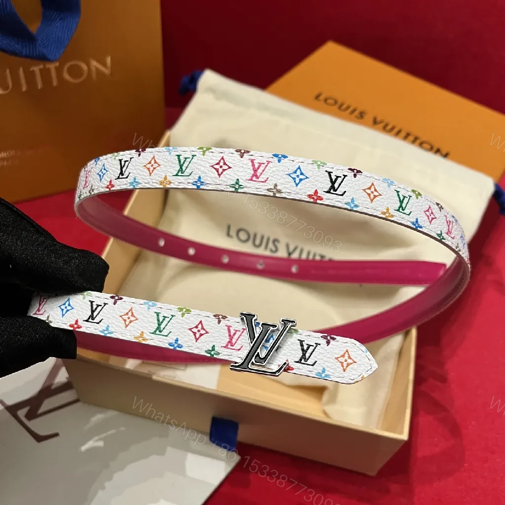 Colorful Monogram Belt — Modern Lux, Everyday Style — view 1