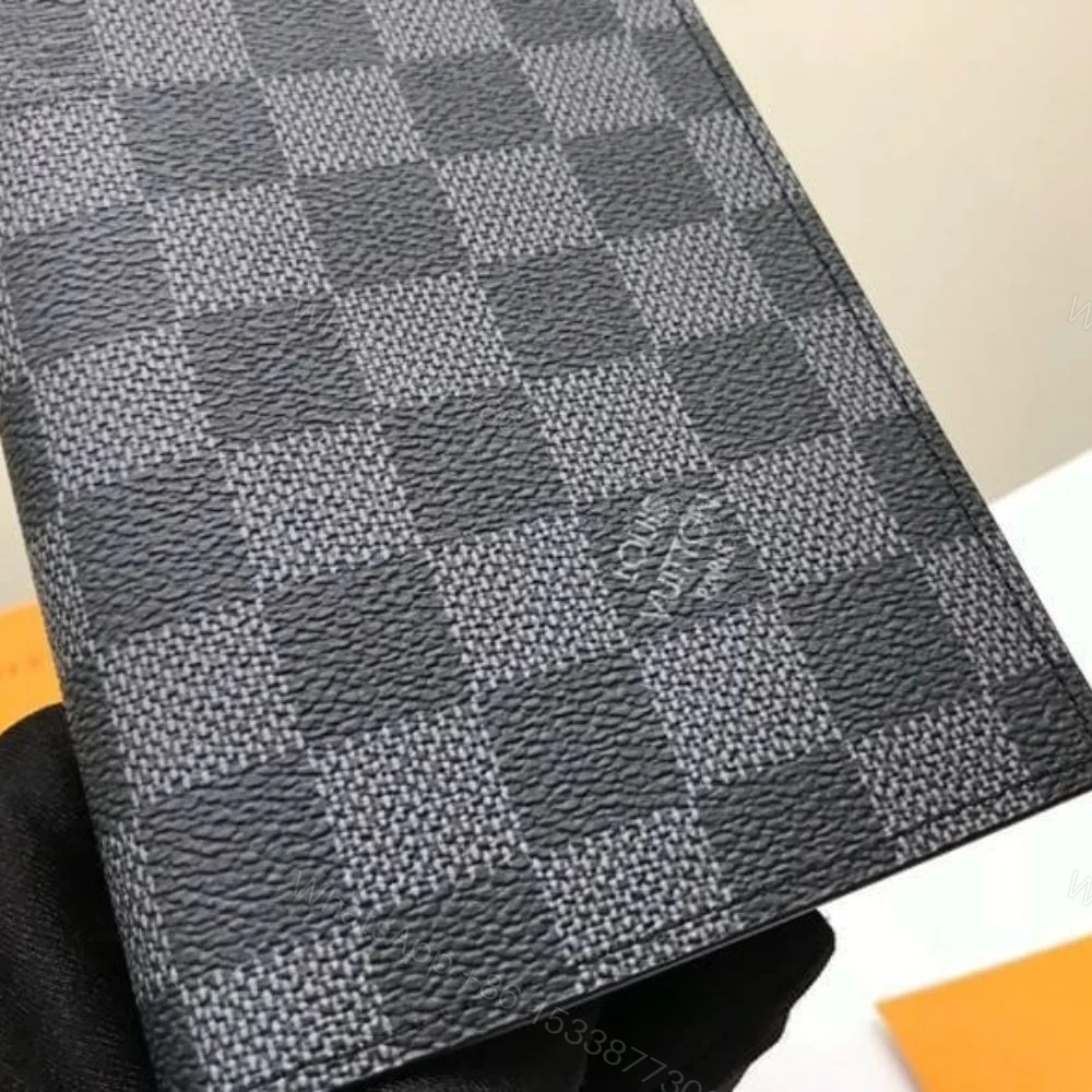 View 6 of Louis Vuitton Passport Cover Damier Graphite 14Cm N64411