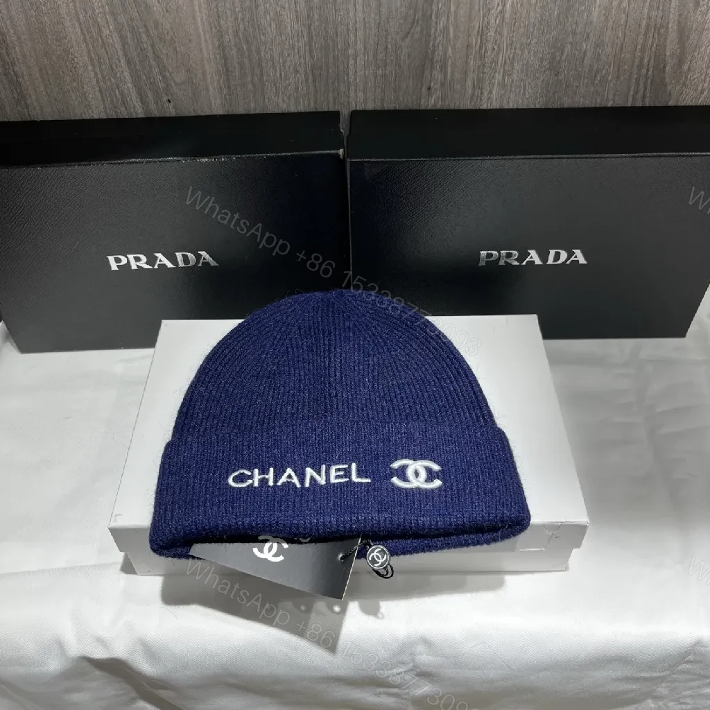 View 2 of Subtle Luxe Knit Beanie: Premium Warmth & Subtle Embroidery
