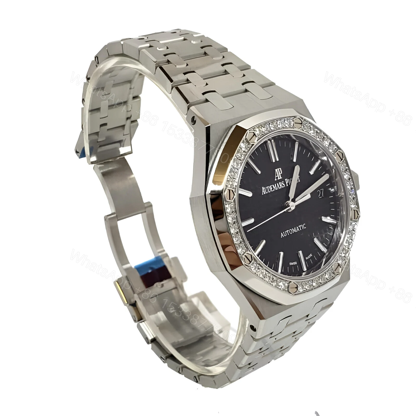 View 2 of Audemars Piguet Royal Oak 15451ST.ZZ.1256ST.01 Replica