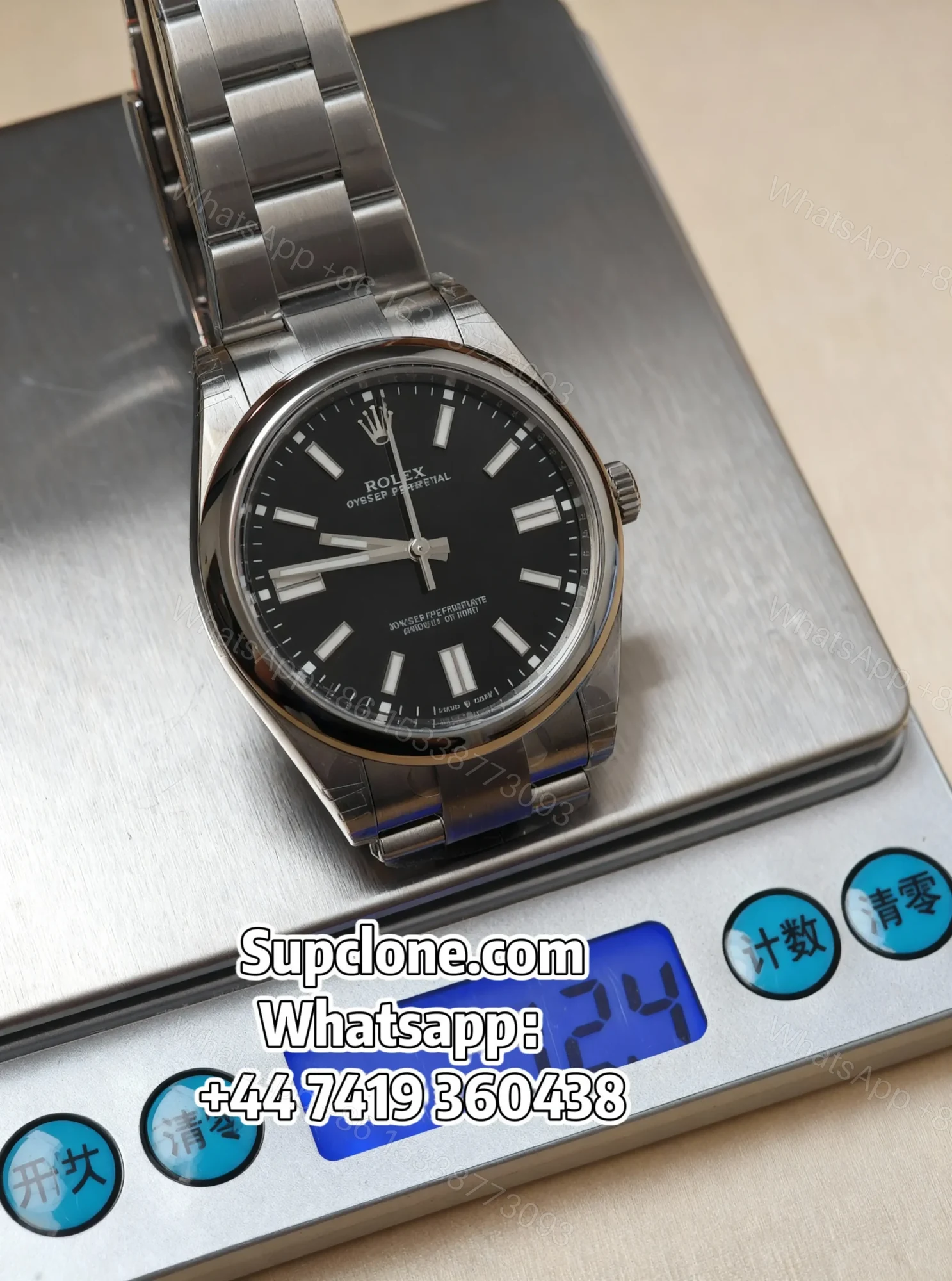 View 12 of Rolex Super Clone Oyster Perpetual 134300-0008 41mm Black Dial 3230 Movement