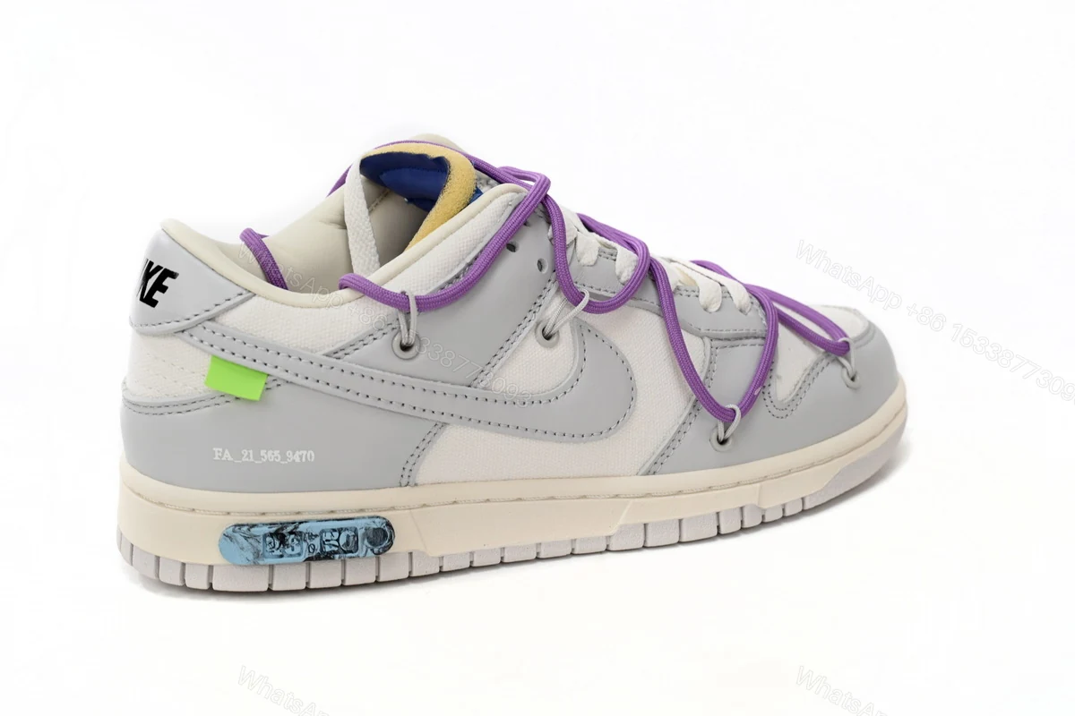 View 2 of OFF WHITE x Nike Dunk SB Low The 50 NO.48 DM1602-107