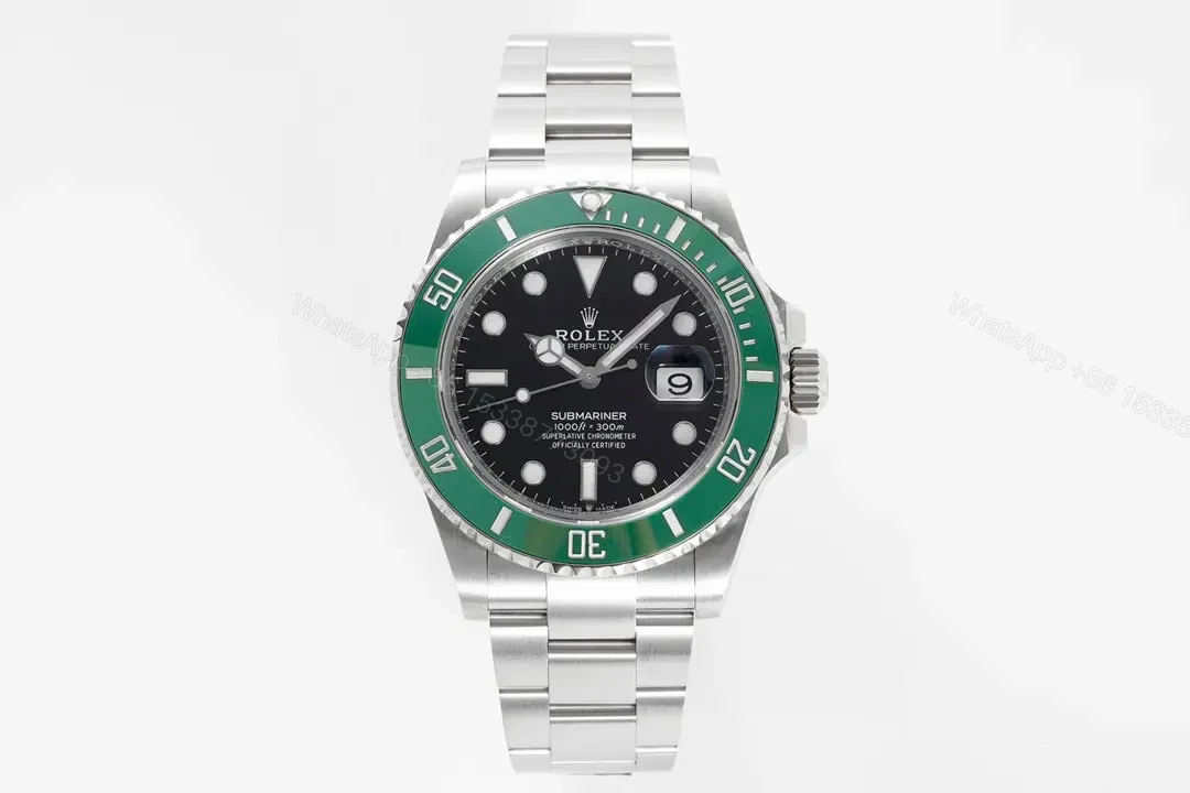 BT Factory Clean Factory VSF Rolex Submariner 41mm Green Bezel Watch — view 1