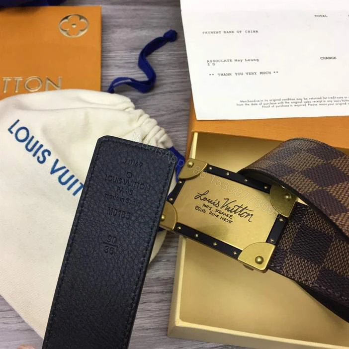View 8 of LOUIS VUITTON NEO INVENTEUR REVERSIBLE 40MM BELT – B170