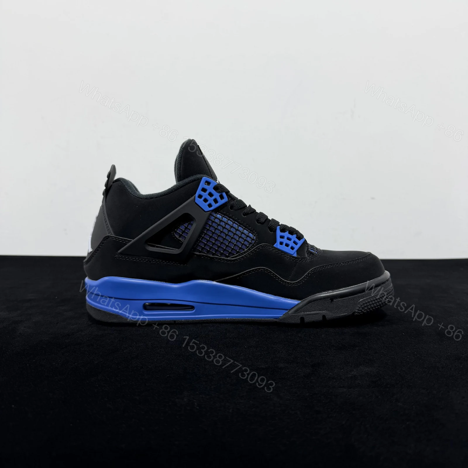 View 2 of Air Jordan 4 Blue Thunder Reps