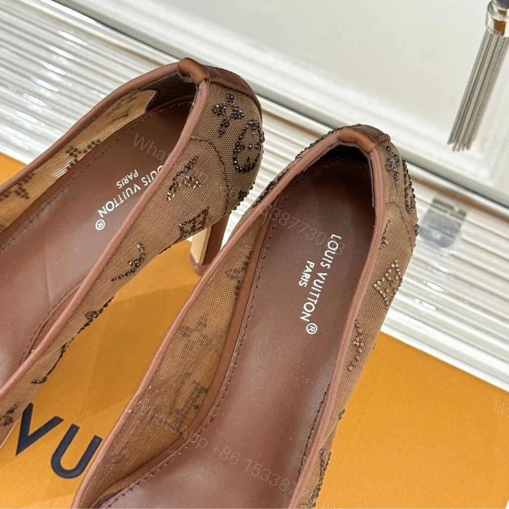 View 8 of Louis Vuitton Gala Pump Brown 1AIFJD