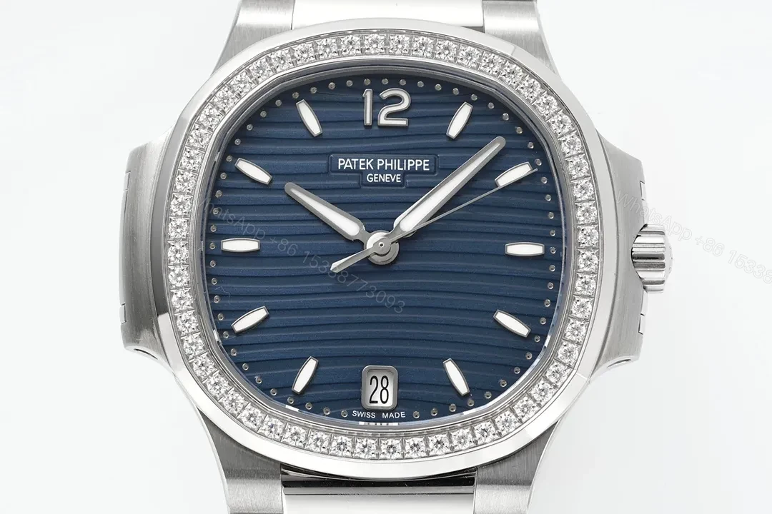 View 2 of Patek Philippe Blue Nautilus Ladies Watch