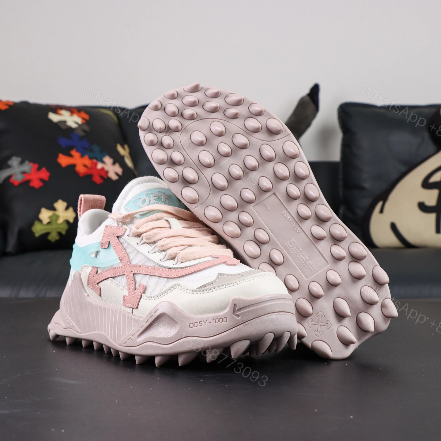 View 3 of Off White ODSY 1000 Pink Reps