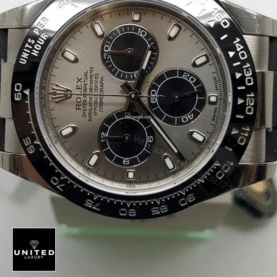 View 8 of Rolex Daytona White Gold 116519LN Replica