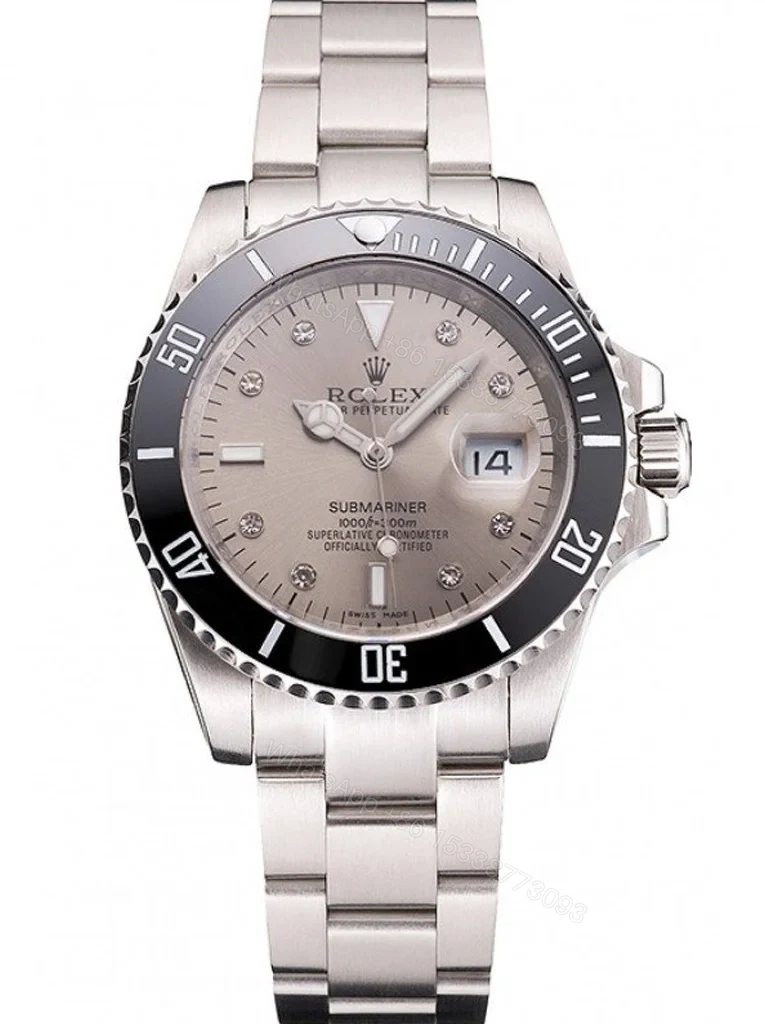 Superclone Rolex Submariner Silver Dial PR16233S — view 1