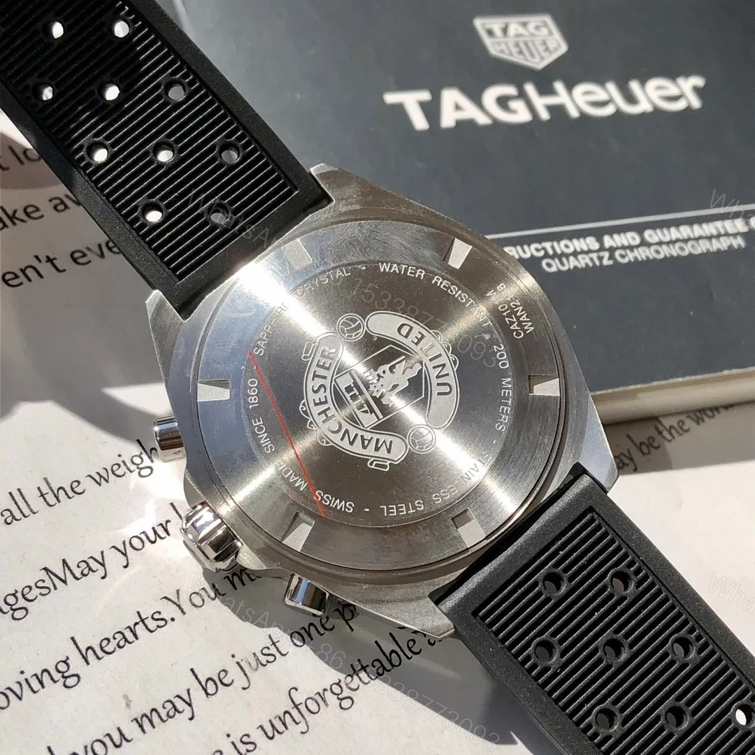 View 5 of TAG Heuer Formula 1 Chronograph Quartz Stainless Steel Manchester United CAZ101M.FT8024
