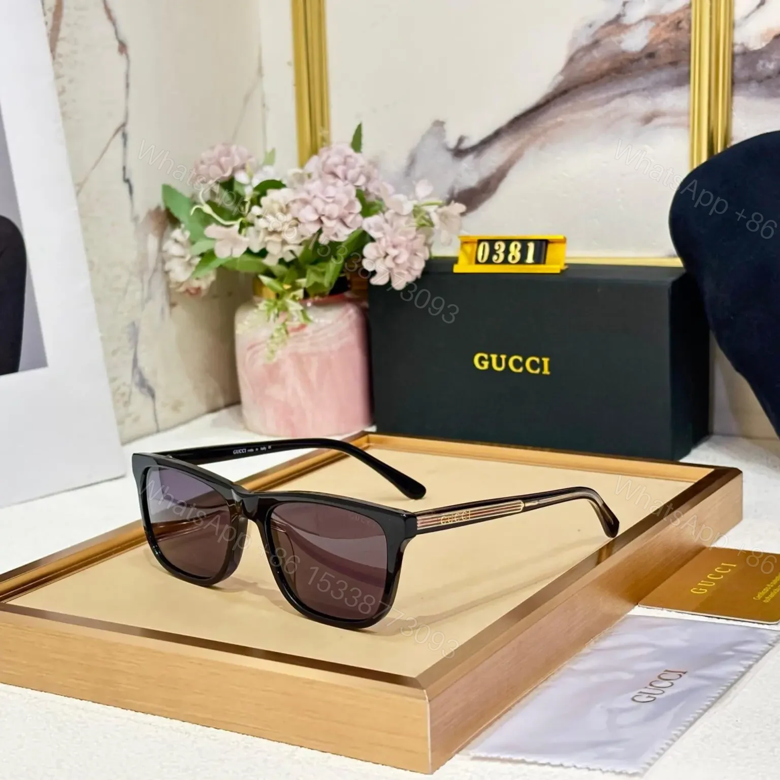 Gucci Men Sunglass C09P01-1 Grey Frame — view 1