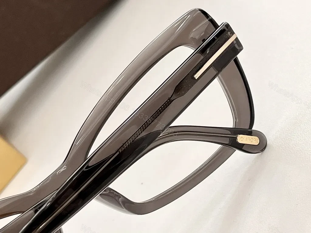 View 6 of Tom Ford Black Italian Acetate Bold Square Frames