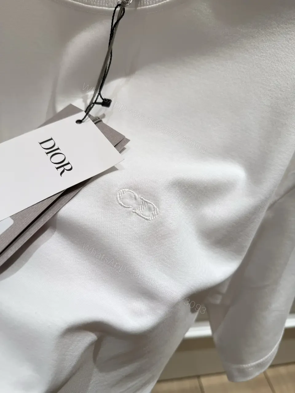 View 9 of Quiet Luxe Classic Tee: Subtle Couture Comfort