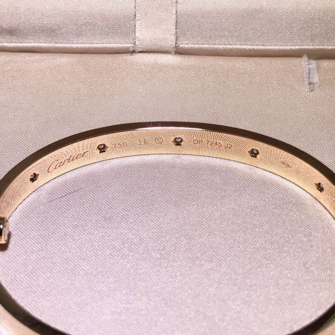 View 6 of Cartier Love Bracelet, 10 Diamonds