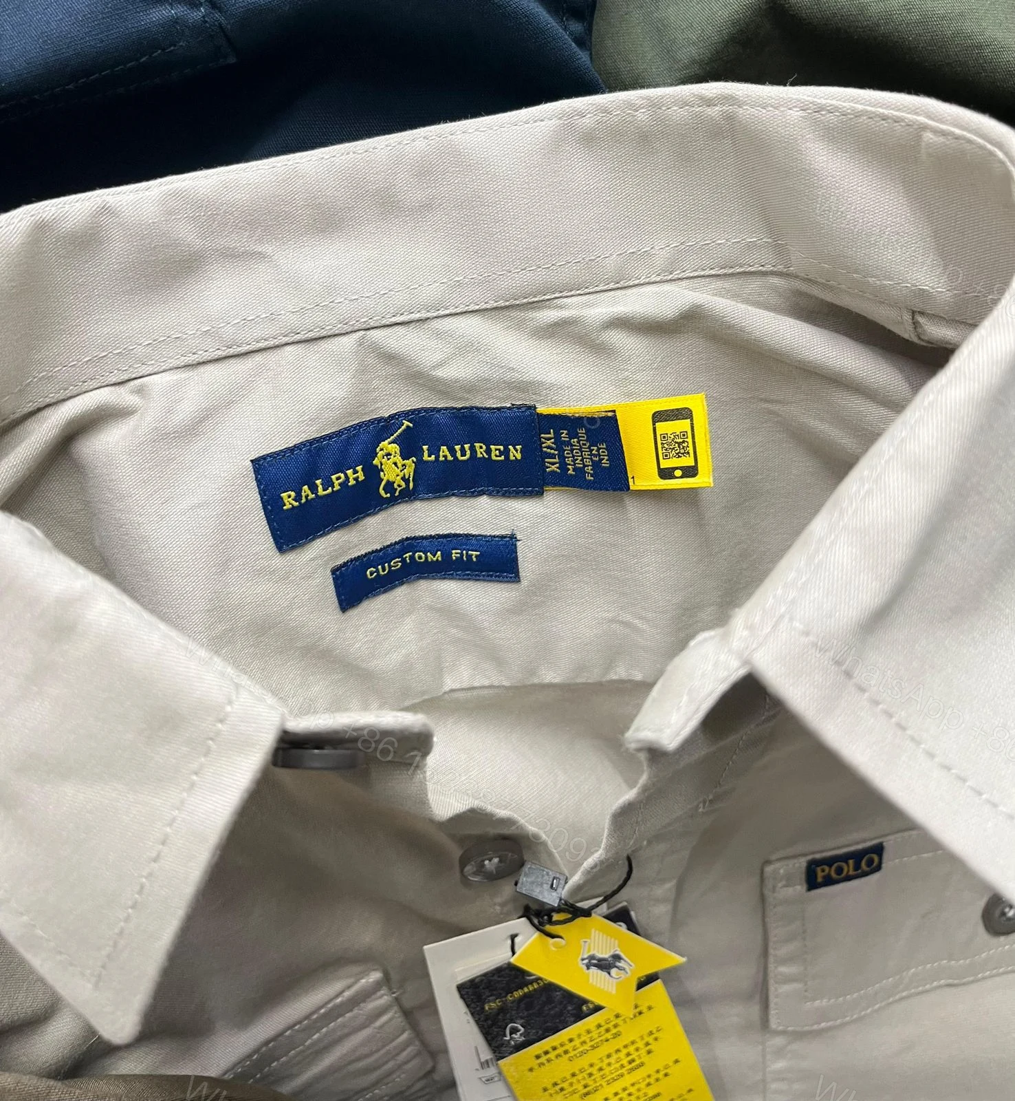 View 6 of FIRST COPY RALPH LAUREN DOUBLE POCKET CARGO SHIRT