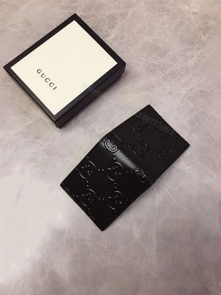 View 5 of eBay Gucci Men’s Black GG Embossed Leather Wallet – WGR038