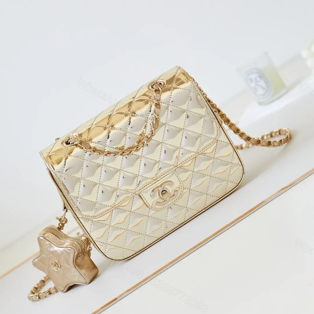 Chanel 24C gold mirror star Bag — view 1
