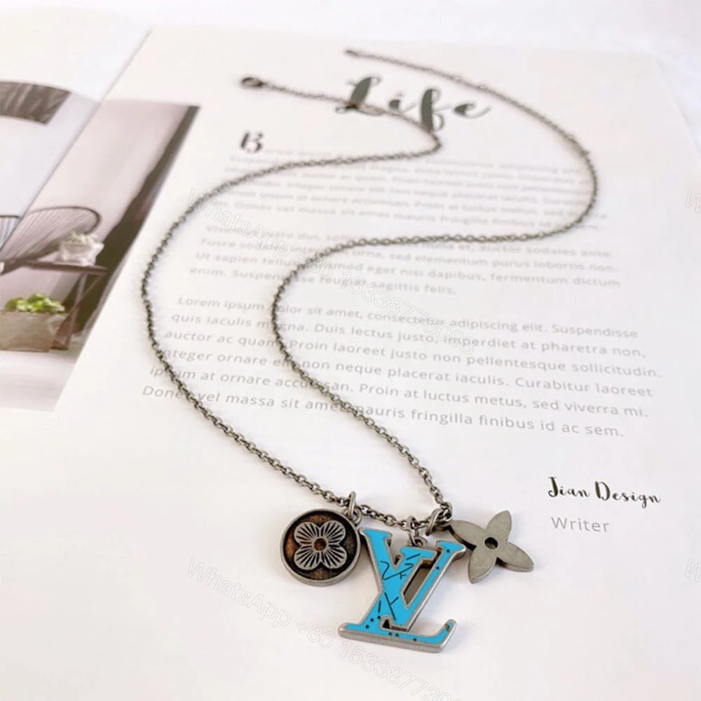 View 2 of LV Turquoise Necklace