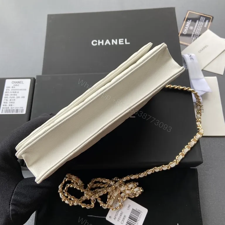 View 3 of Chic Quilted Crossbody: Gold-Chain Luxury Bag