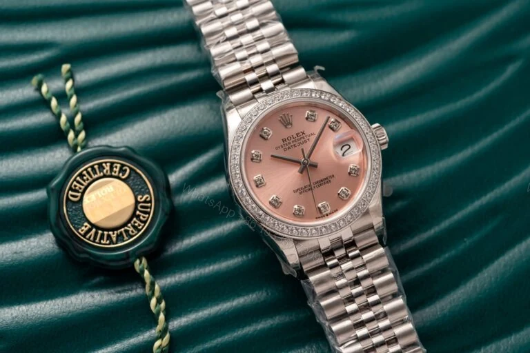 Rolex Datejust 278273 31mm Clone Watch Pink Dial Jubilee Strap Super Clone — view 1
