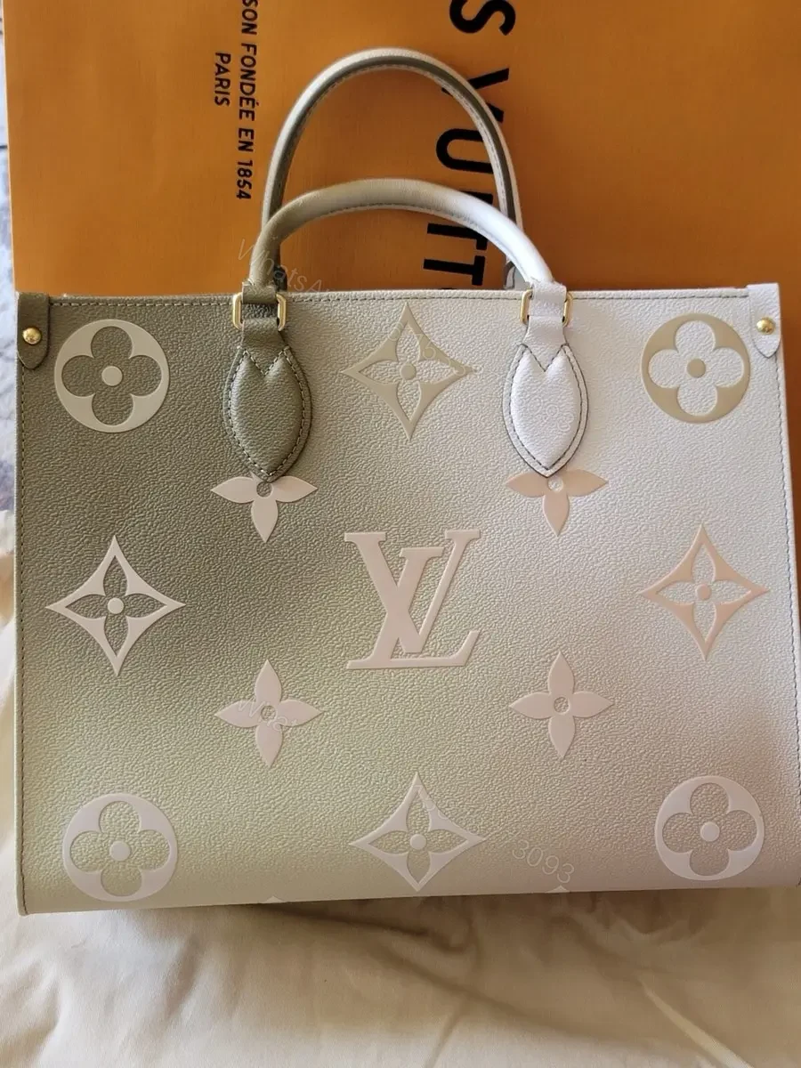 View 2 of Louis Vuitton OnTheGo MM tote bag from the “Spring in the City” collection