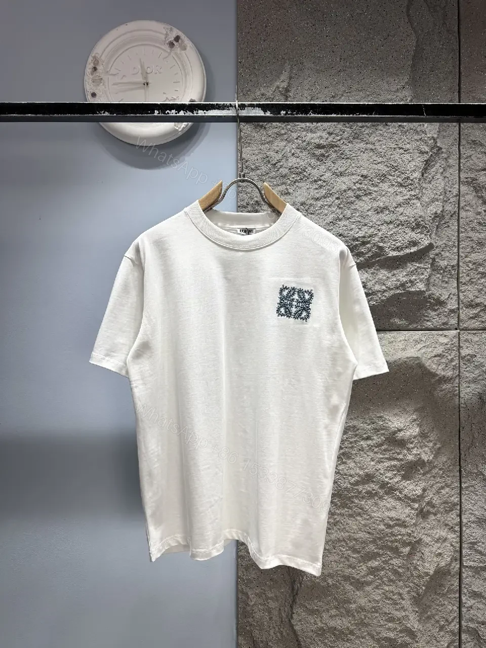 View 10 of Bold Graphic Tee with Elevated Detailing, Comfort Luxury Tee