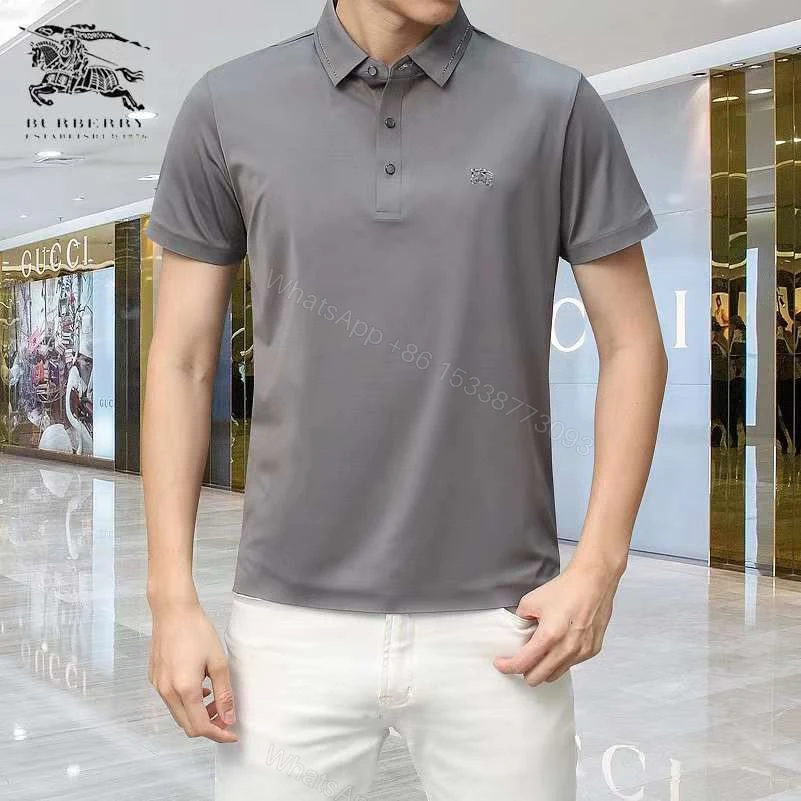 View 3 of FIRST COPY BURBERRY IMPORTED LYCRA POLOS T-SHIRT