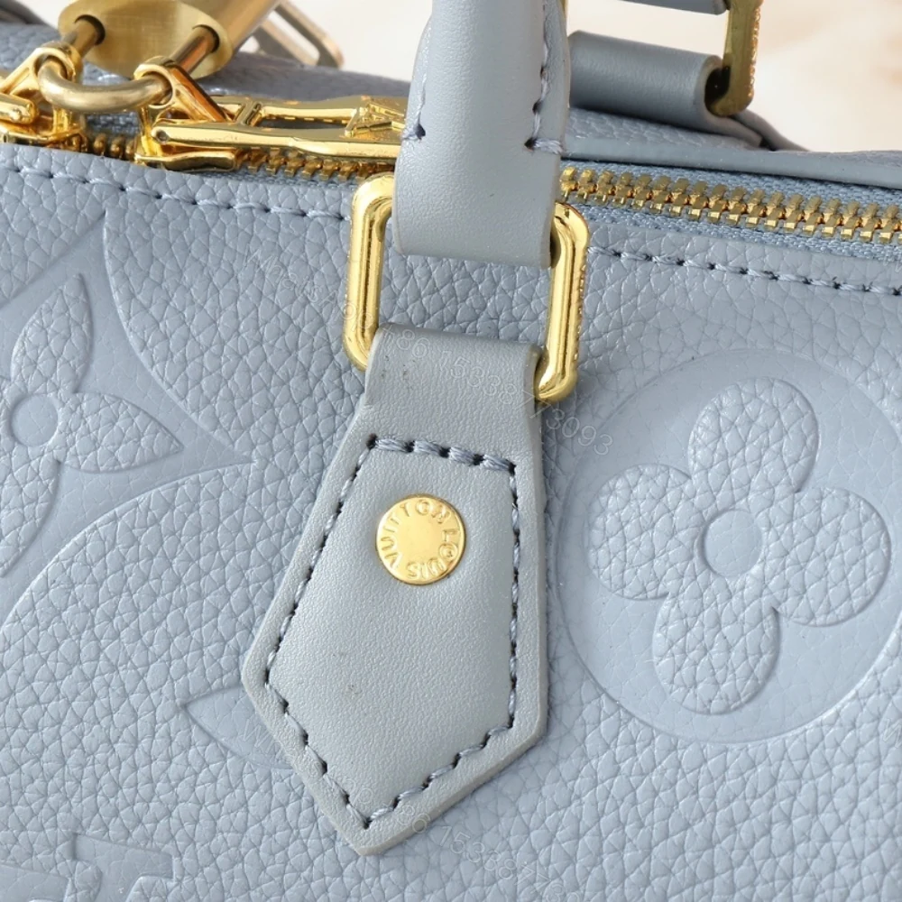 View 6 of Louis Vuitton Speedy Bandoulière 20 Bag Light Blue 20Cm