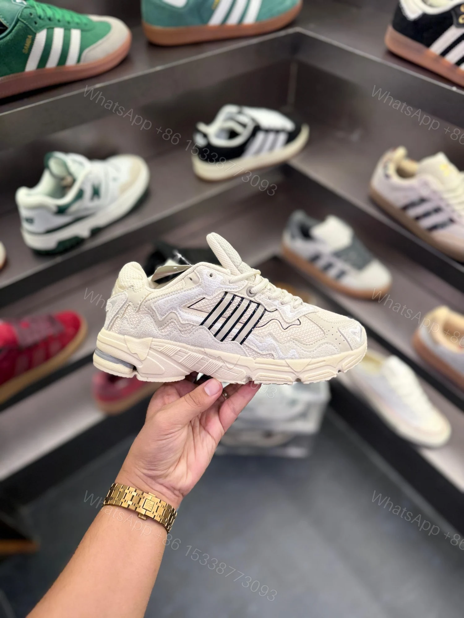 View 3 of First Copy Adidas Bad Bunny Response CL Wonder White