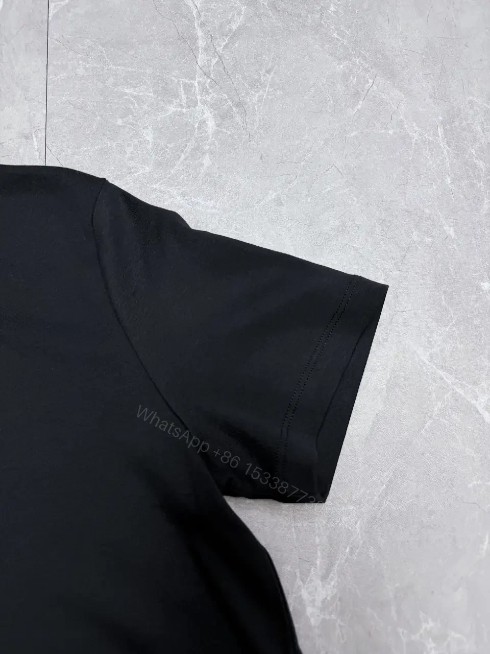 View 4 of Minimalist Logo Tee in Premium Cotton Blend