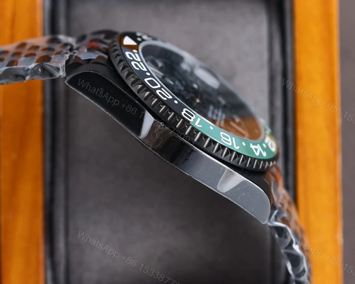 View 5 of Rolex Oyster Gmt-Master Ii Watch Black Skull Pattern 40Mm