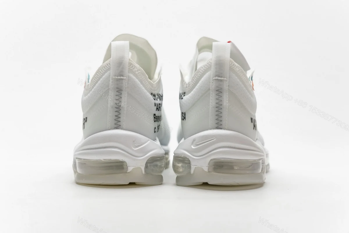 View 5 of Off-White x Nike Air Max 97 All White AJ4585-100