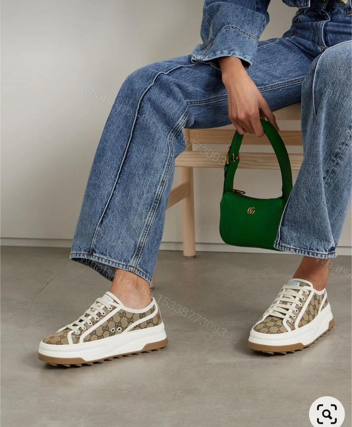 View 5 of Buy First Copy Gucci Ace Shoes for Women – Premium Replica
