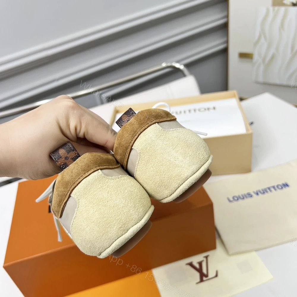 View 3 of Louis Vuitton Lv Sneakerina Light Beige 1AHNEU