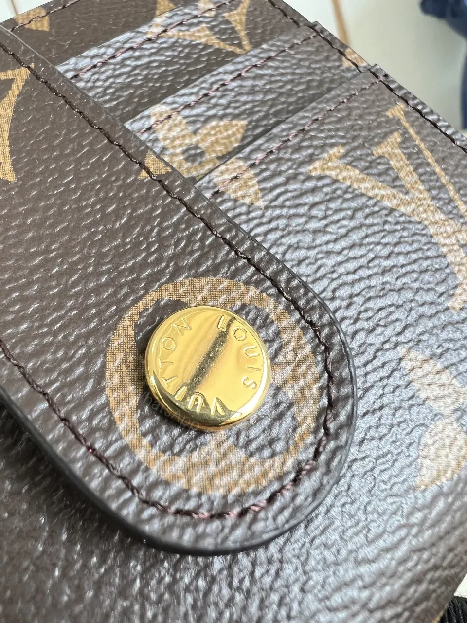 View 6 of Compact Monogram Luxury Wallet: Slim, Durable, Versatile