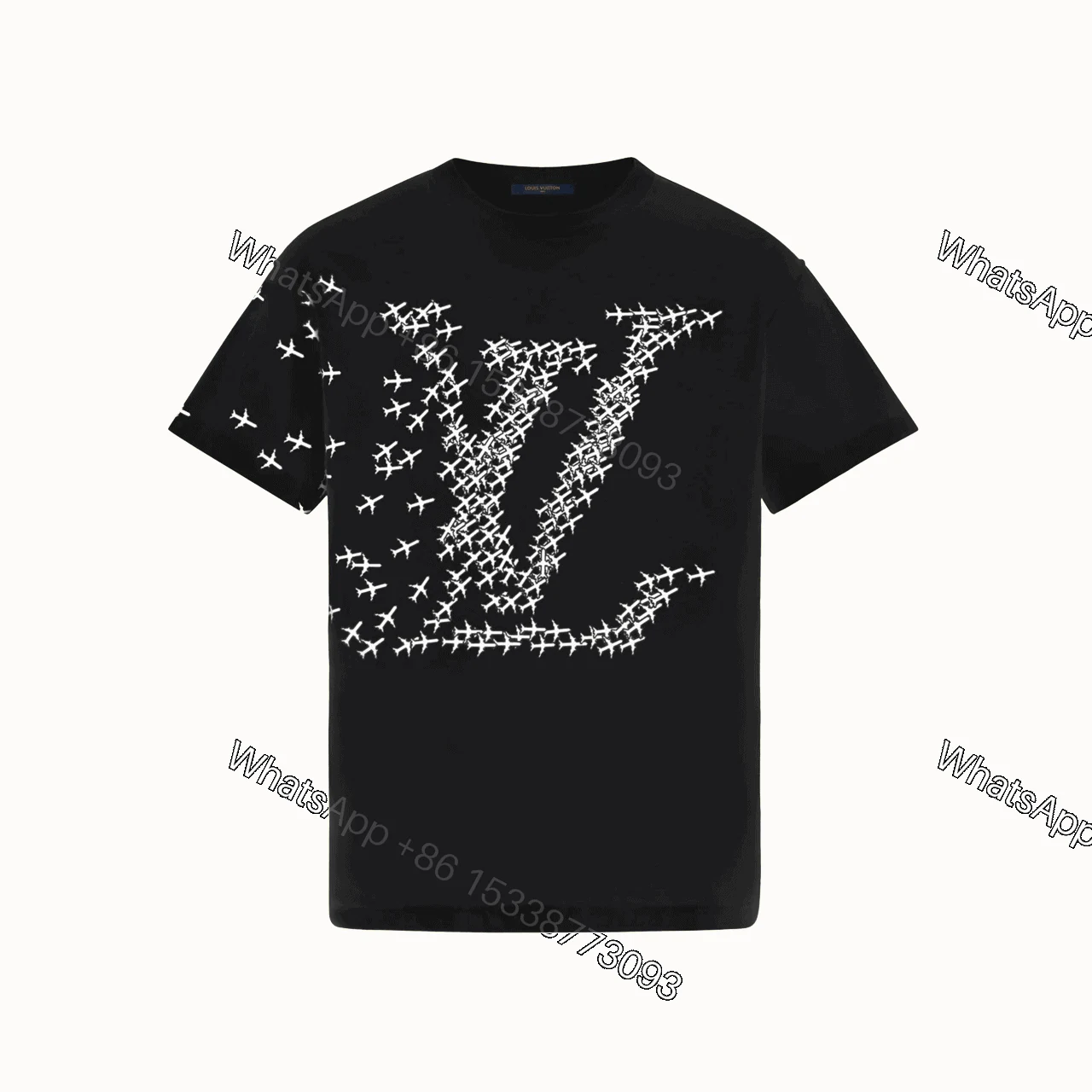 LOUIS VUITTON LV PLANES PRINTED T-SHIRT – LV15 — view 1
