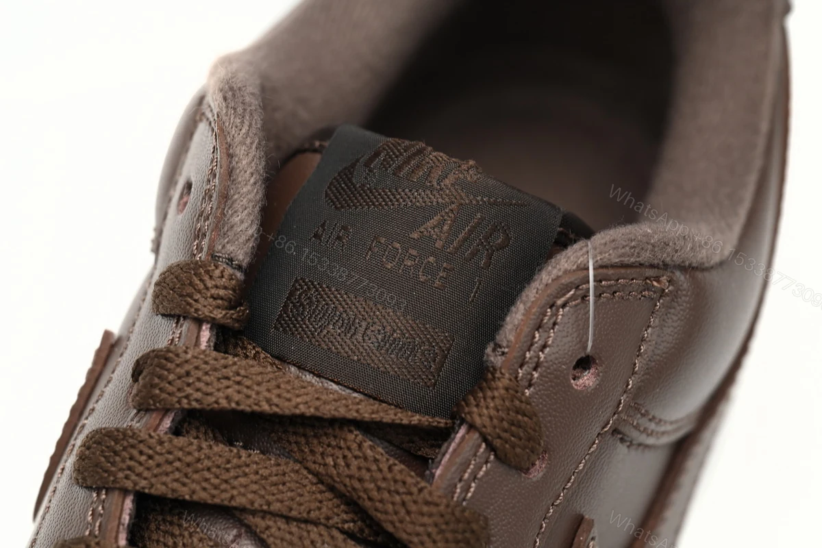 View 6 of Supreme x Air Force 1 Low Baroque Brown CU9225-200