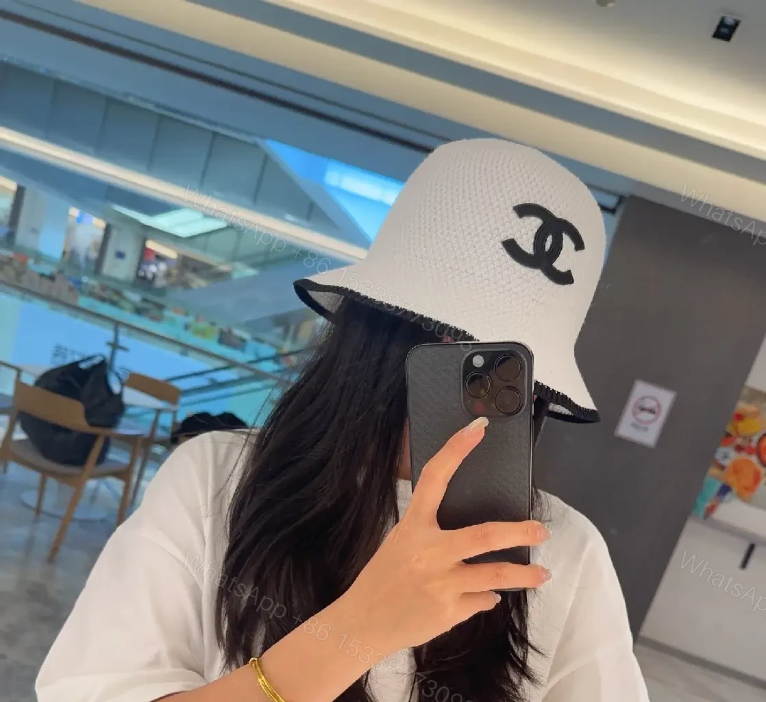 View 8 of Knit Bucket Hat with Signature Interlocking Logo