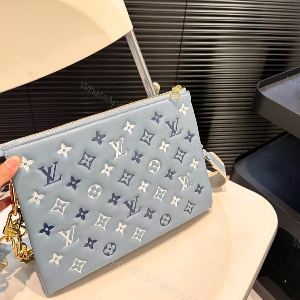 View 5 of Louis Vuitton Coussin PM Coussin Bag Blue 36Cm M22953