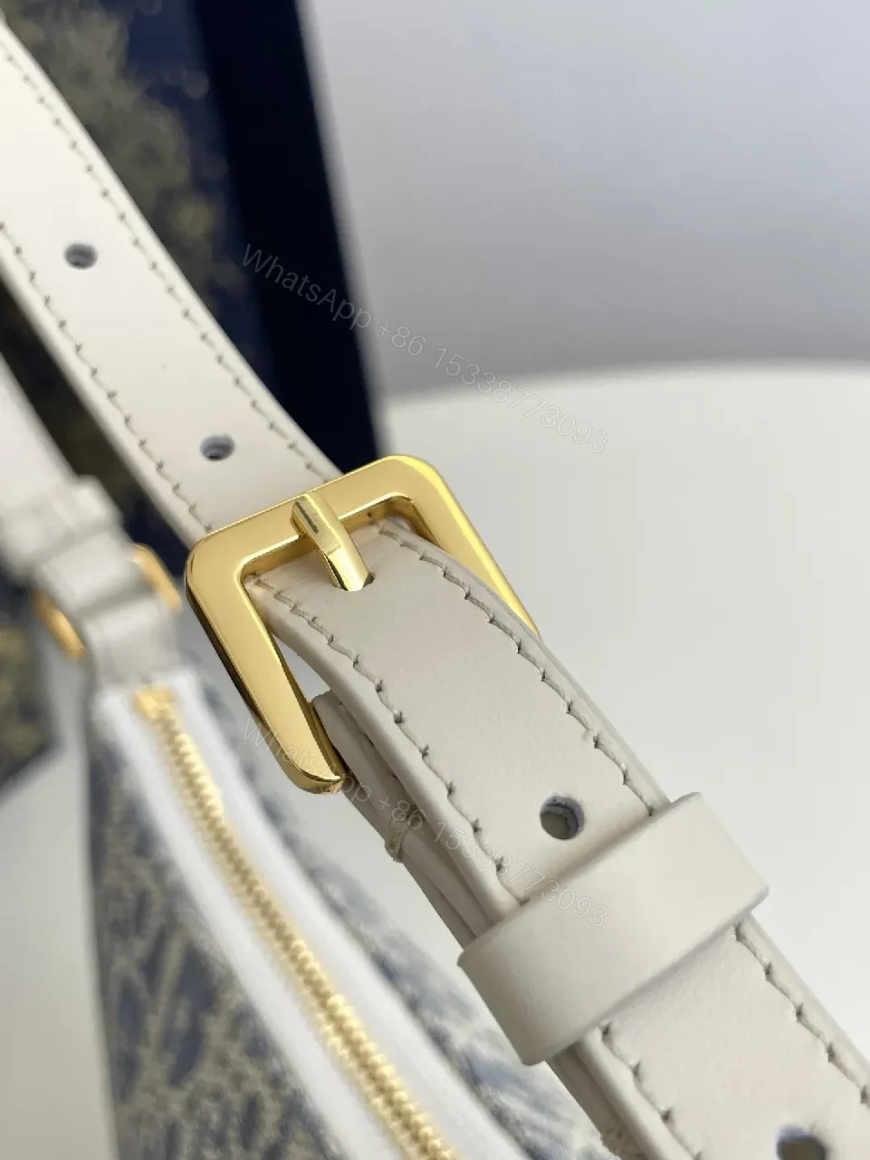 View 6 of Chic Jacquard Shoulder Bag - Structured Luxury Tote