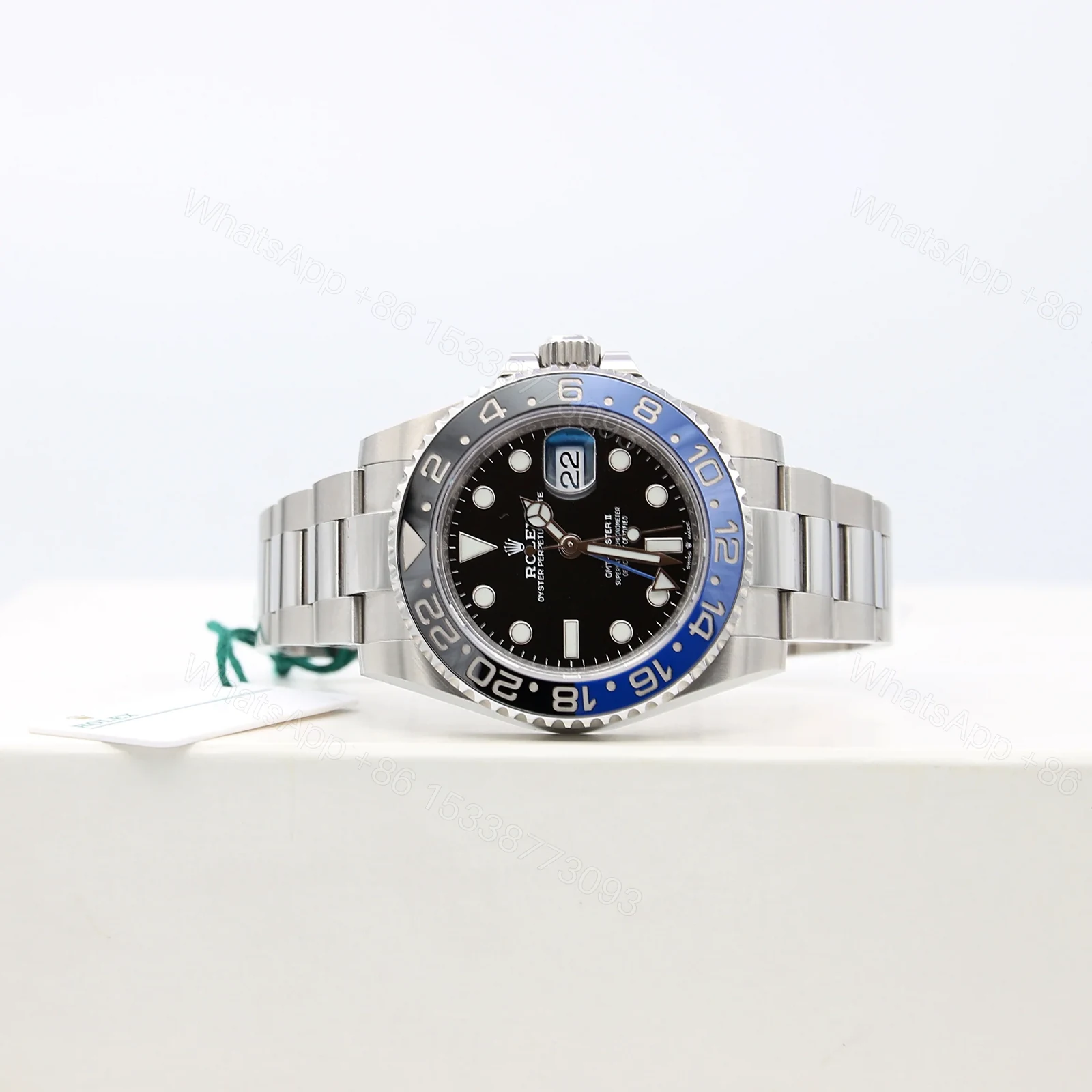 View 7 of Superclone Rolex GMT-Master II 126710BLNR “Batman”