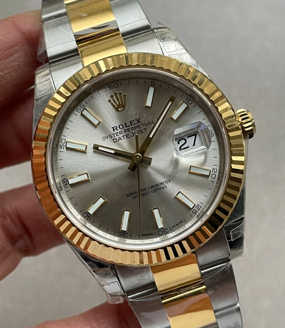 View 5 of VSF Factory 1:1 Rolex DateJust 41 126333 904L SS/YG Best Edition Silver Dial VS3235