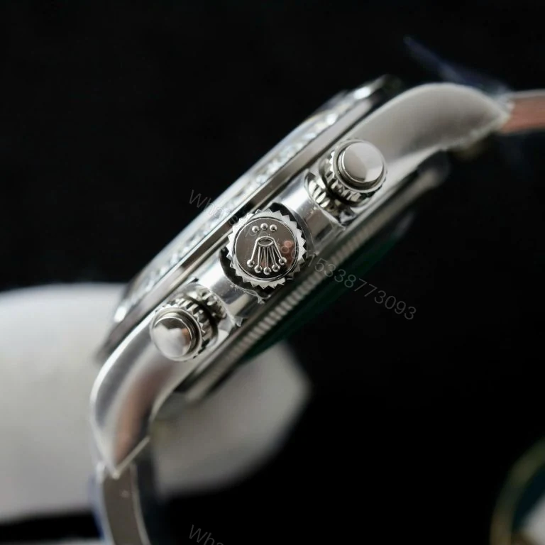View 4 of Daytona 126500 40mm Super Clone Custom Moissanite Diamonds